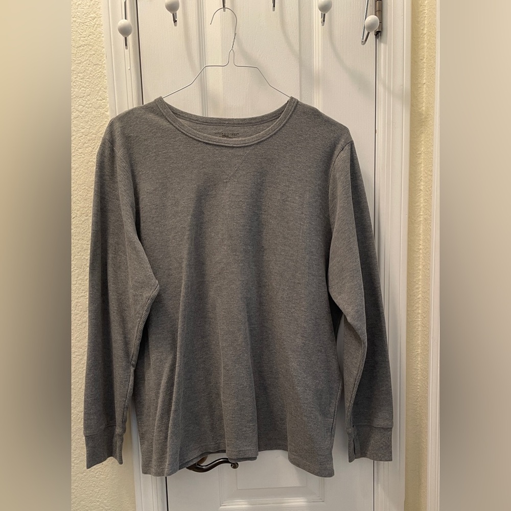 Gray Long Sleeve Shirt